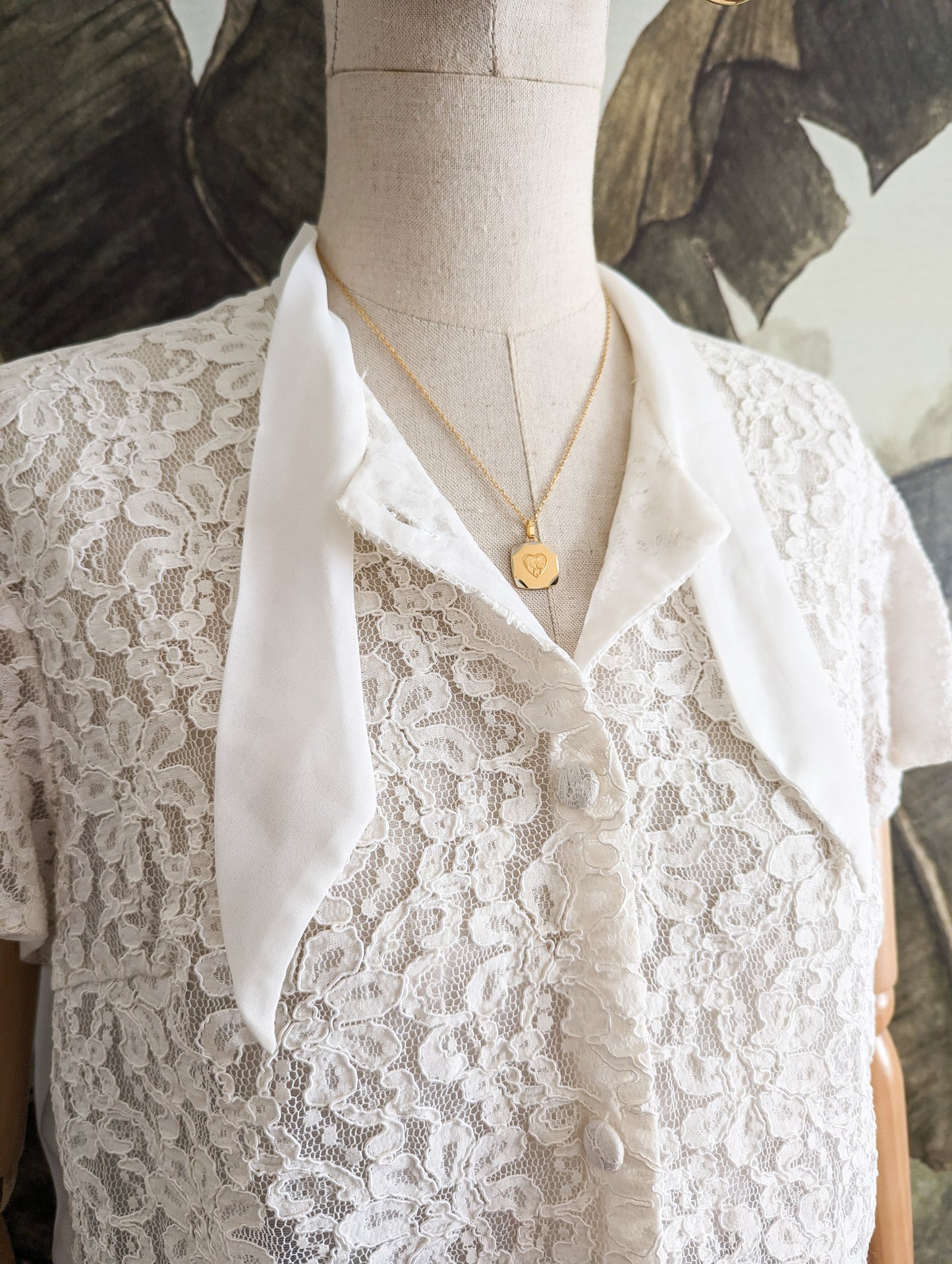 Top en Guipure taille 40