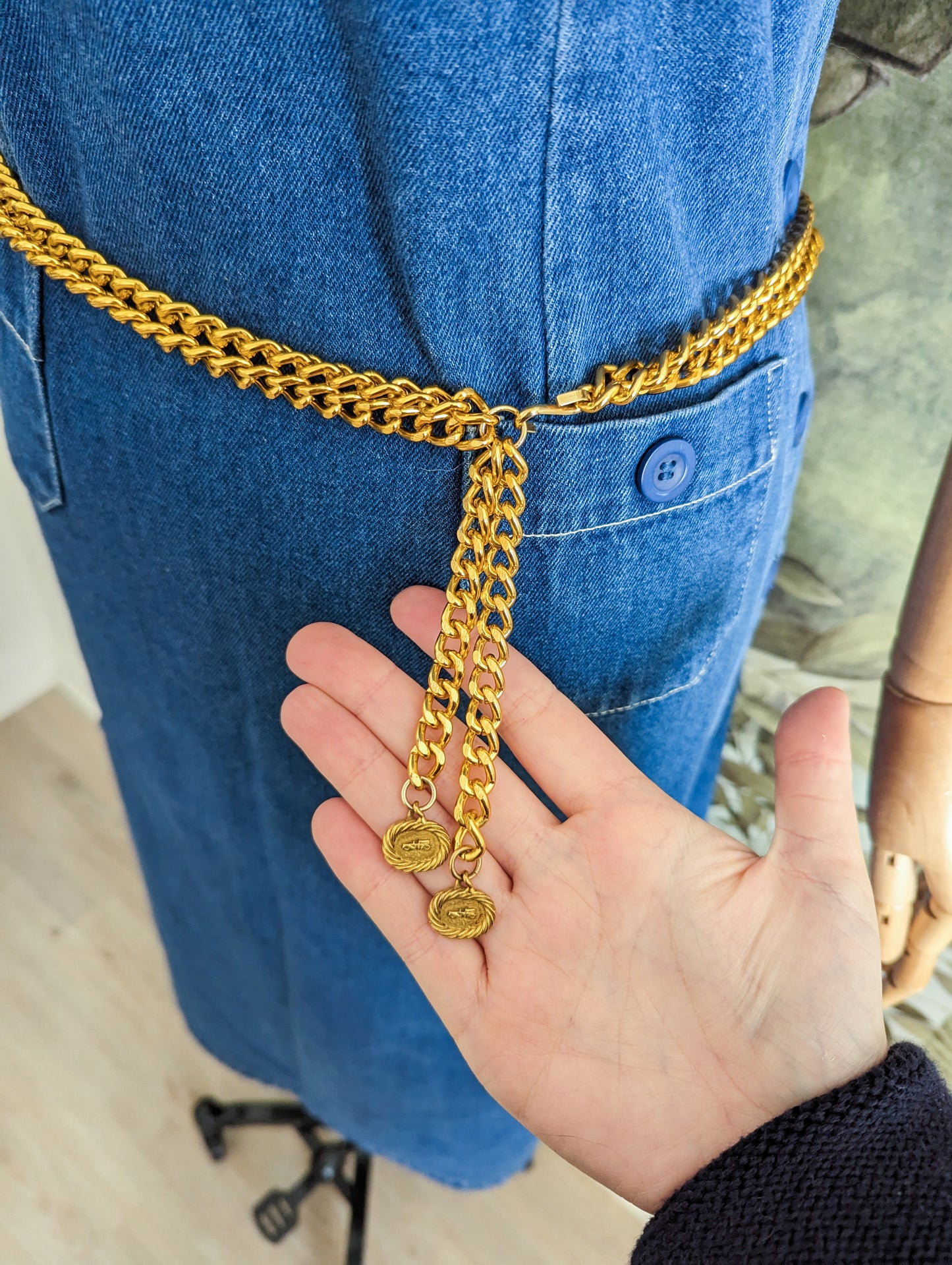 Ceinture chaîne 77cm