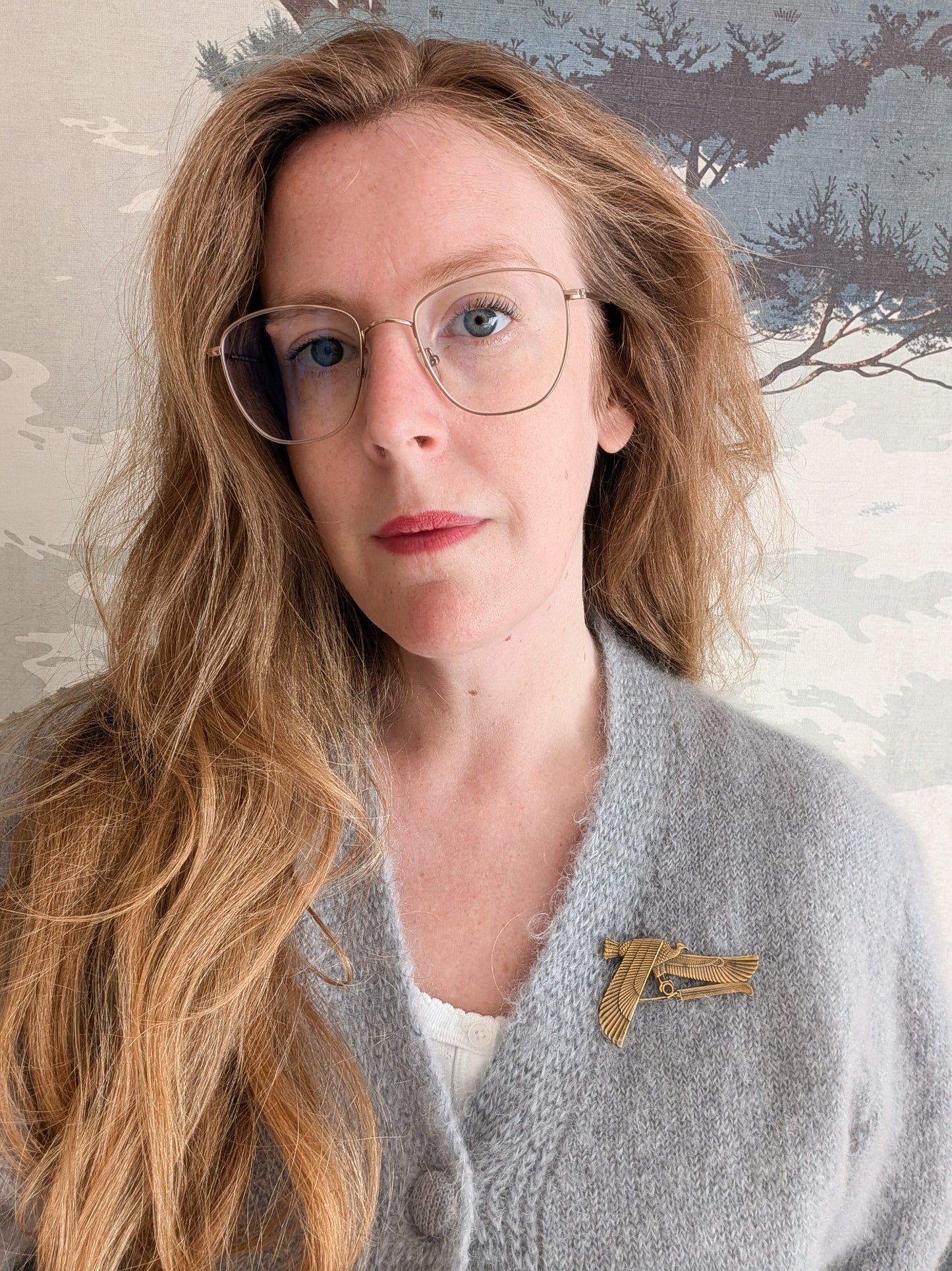 Broche Nekhbet style 1920