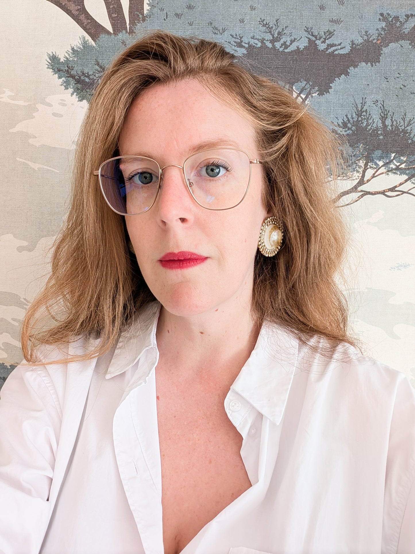 Grandes boucles rondes