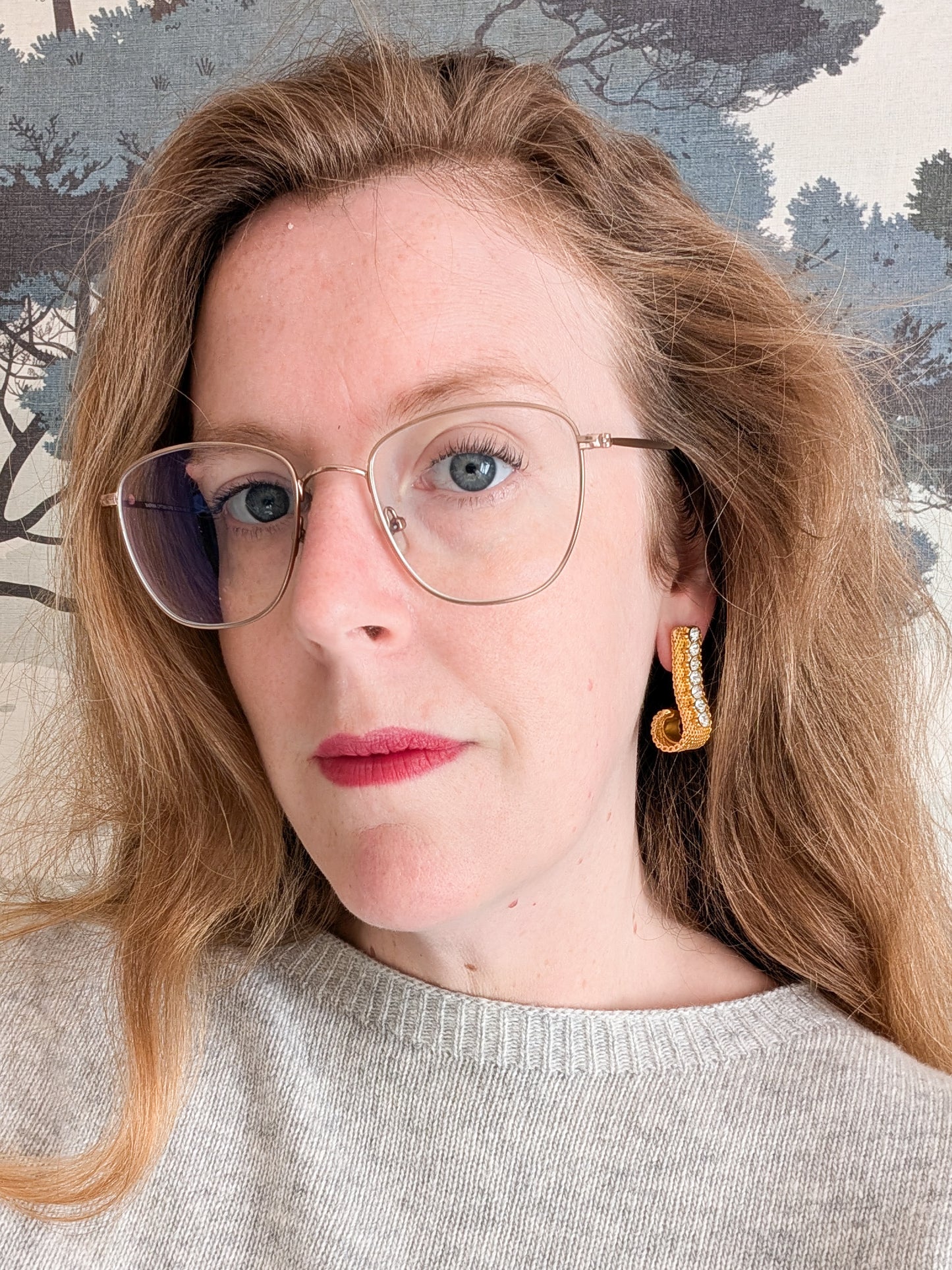 Boucles oreilles percées