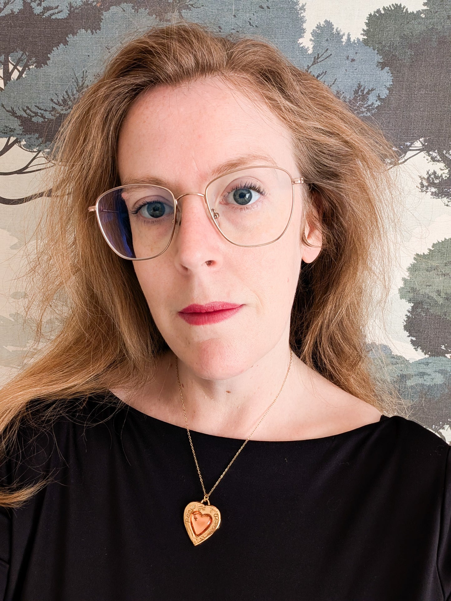 Collier coeur Yves Saint Laurent