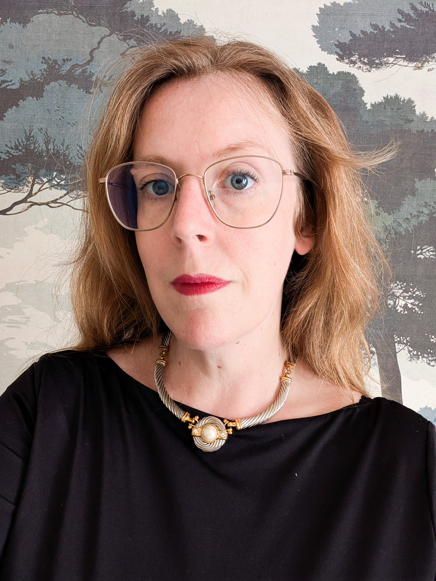 Collier or et argent