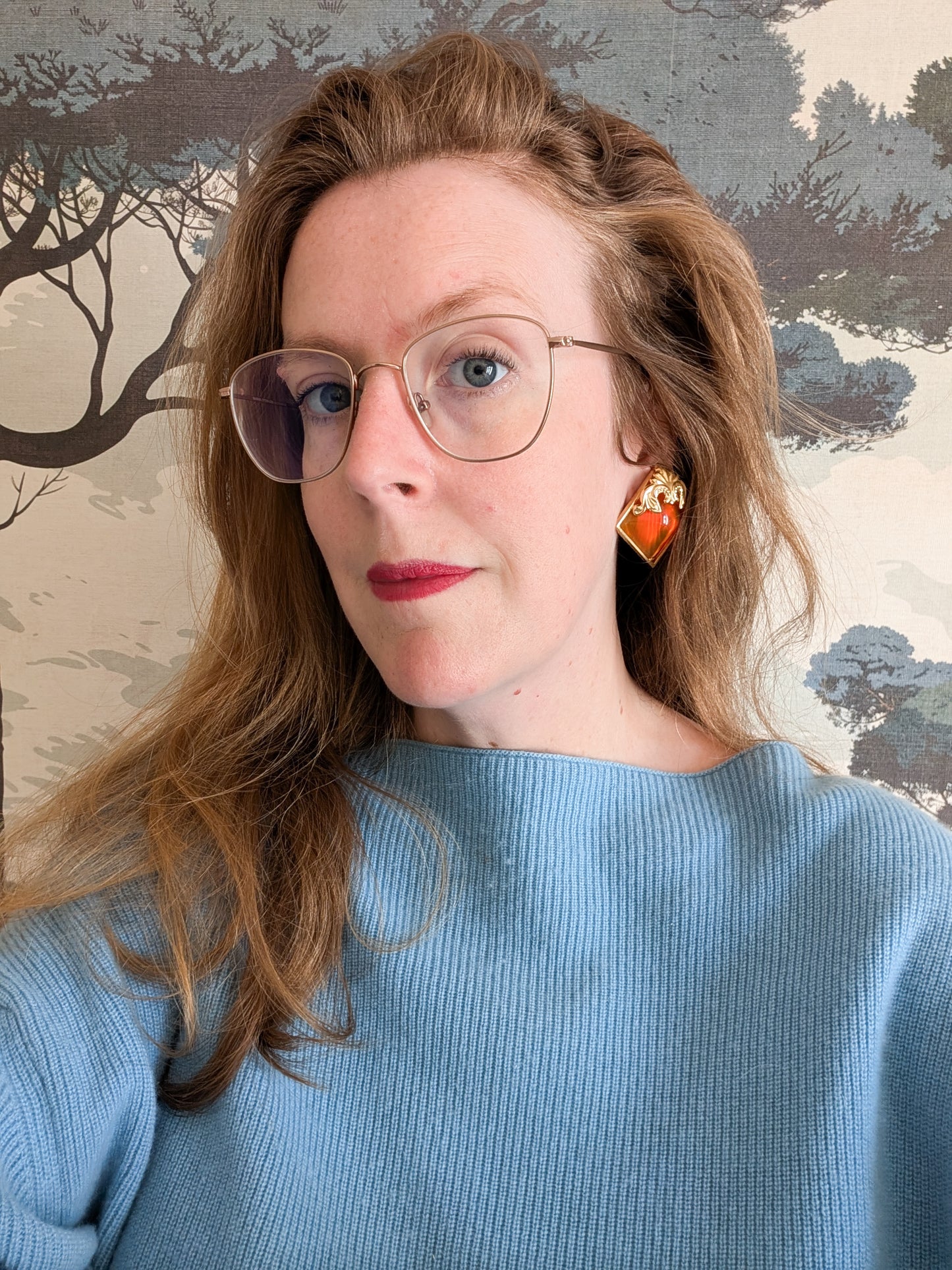 Grandes boucles baroques