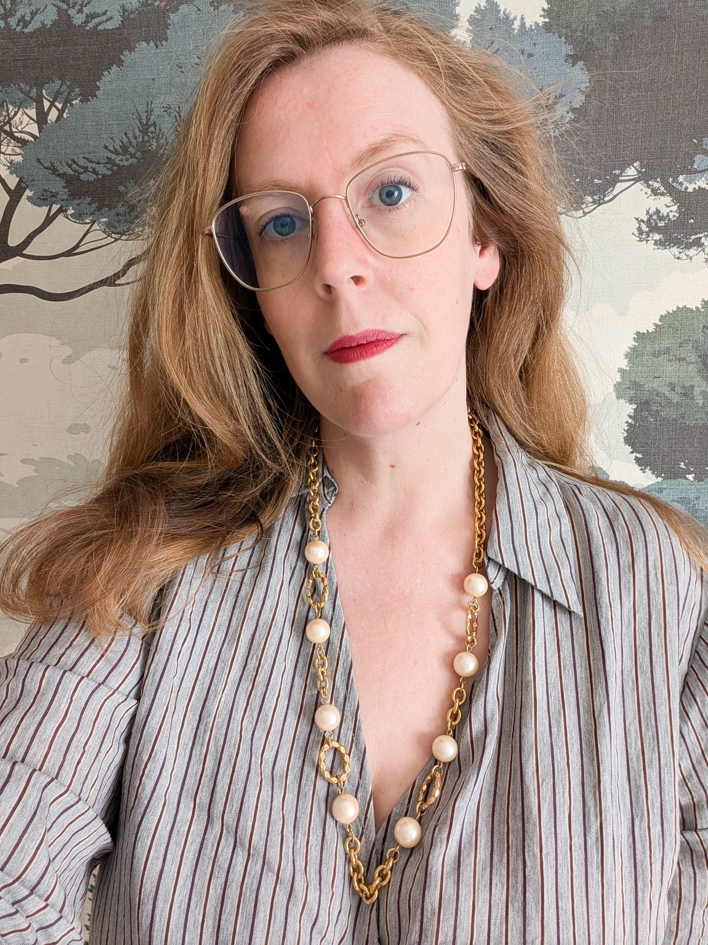 Sautoir perles Monet