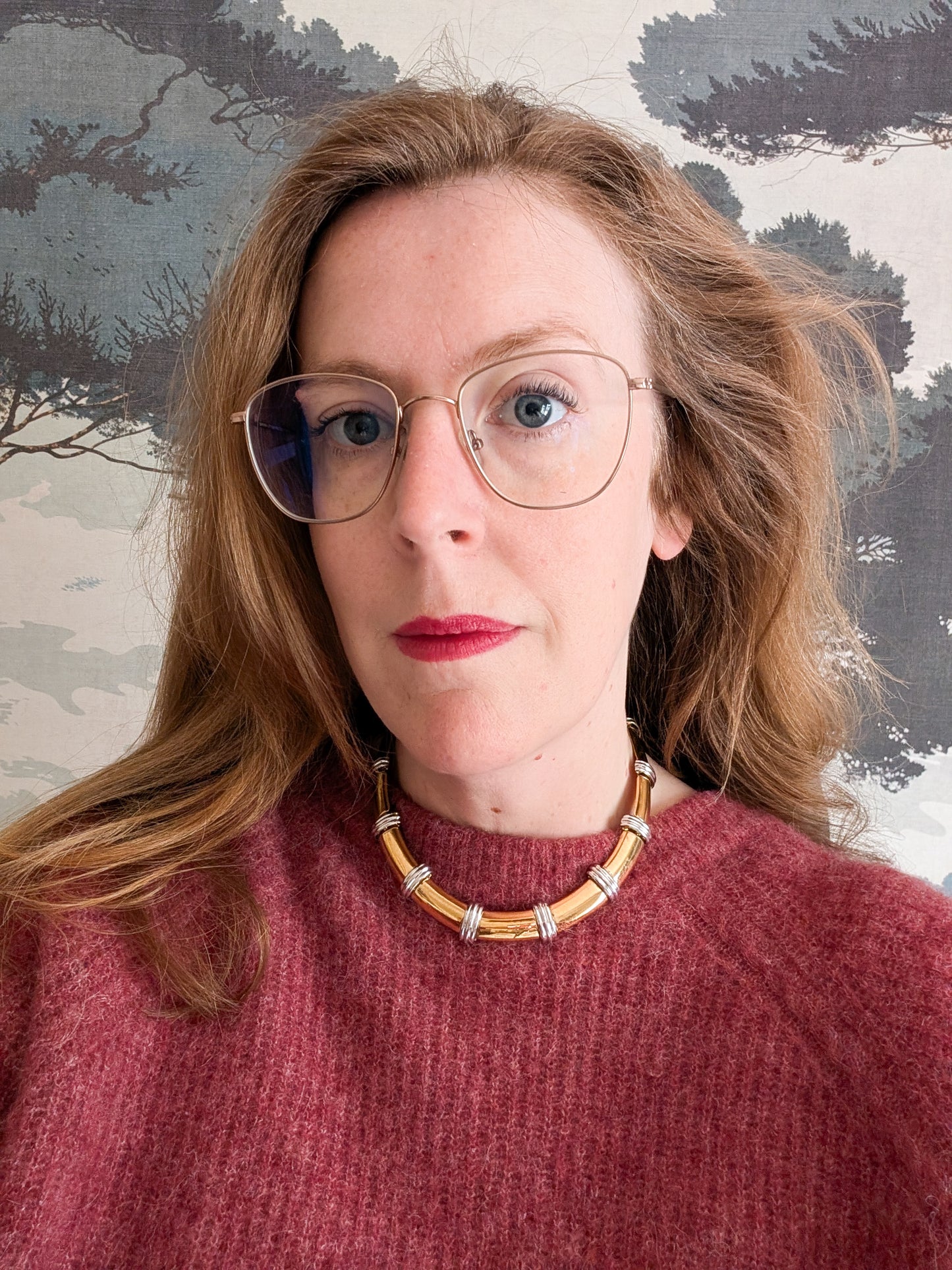 Collier or et argent