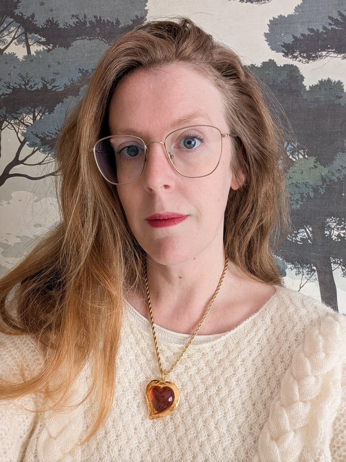 Pendentif coeur Yves Saint Laurent