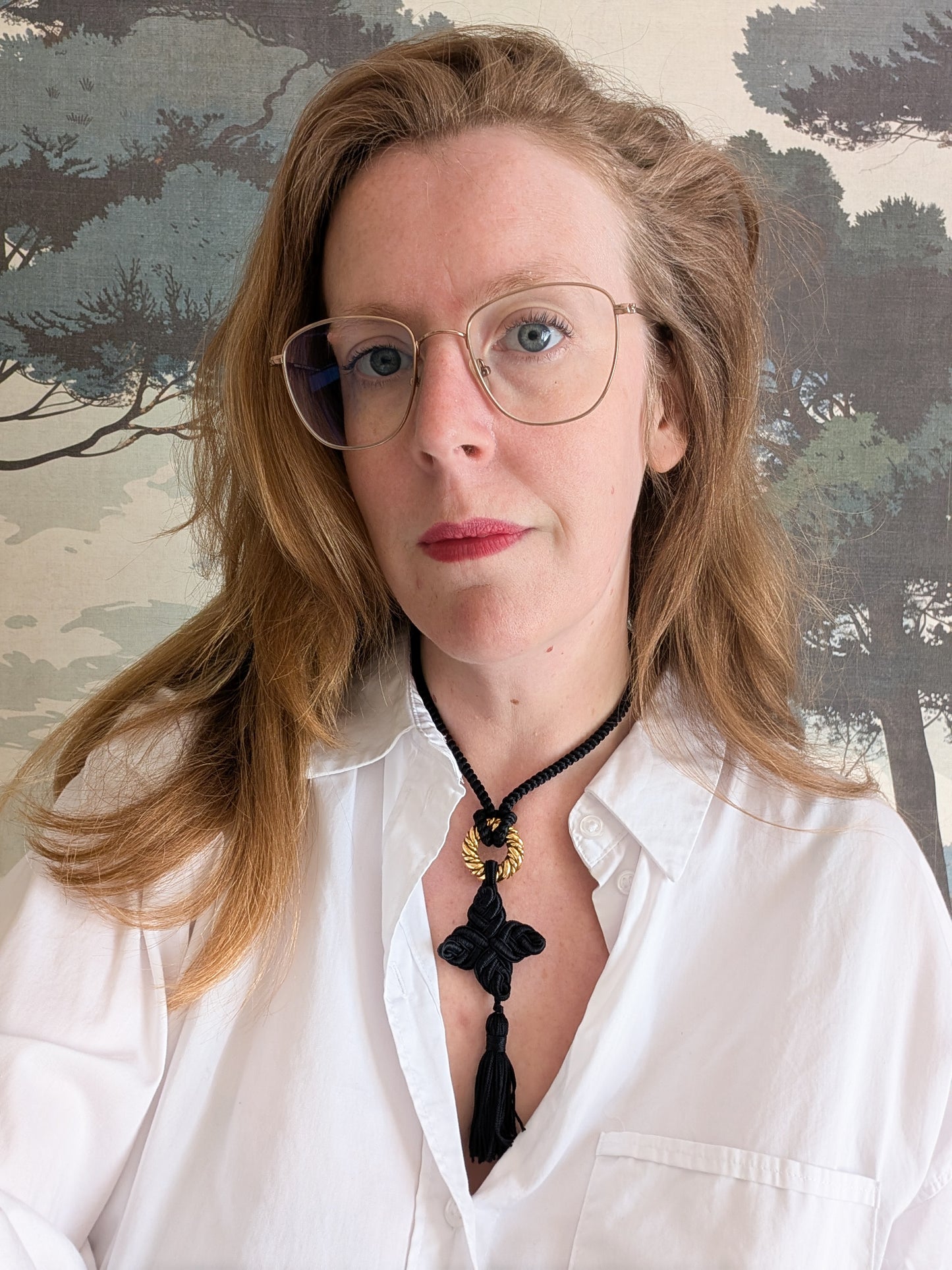 Collier passementerie