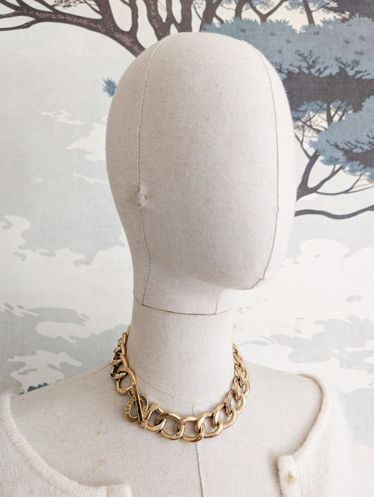 Collier gourmette Agatha