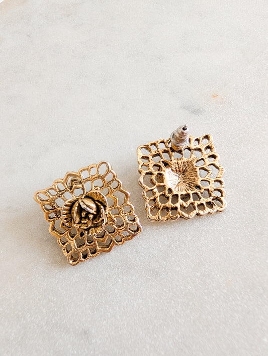 Boucles américaines oreilles percées