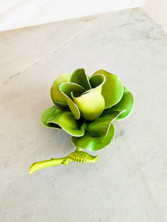 Broche fleur 50's