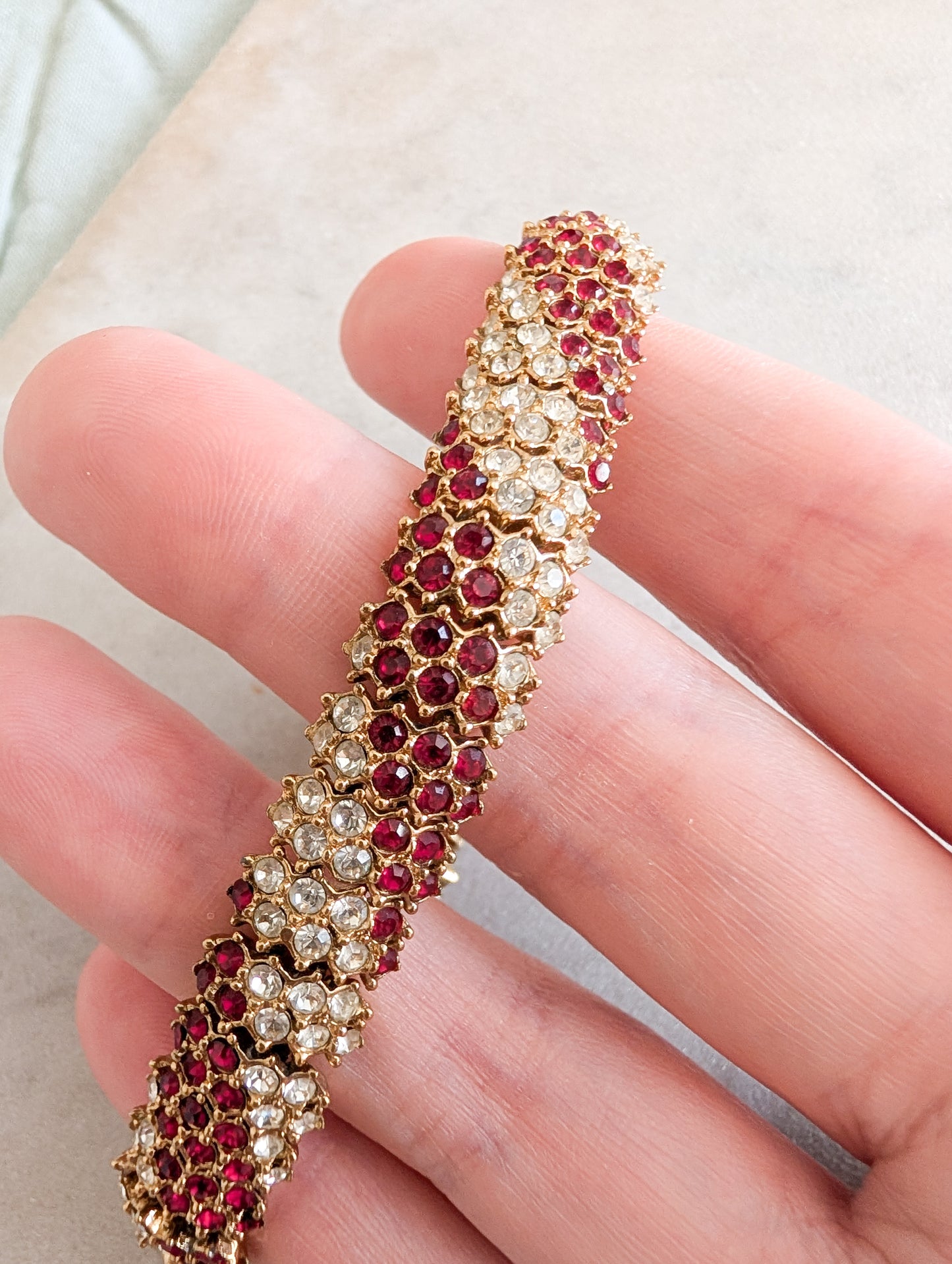 Très rare bracelet articulé Corocraft