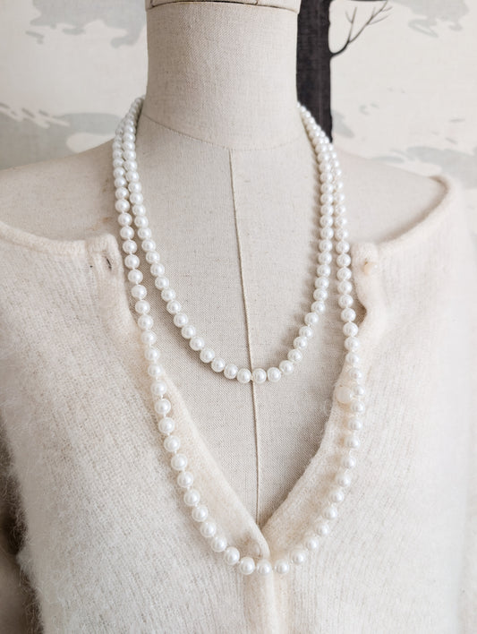 Très long Sautoir de perles