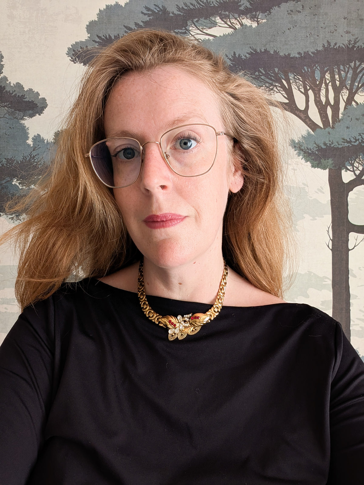 Collier baroque fabrication française