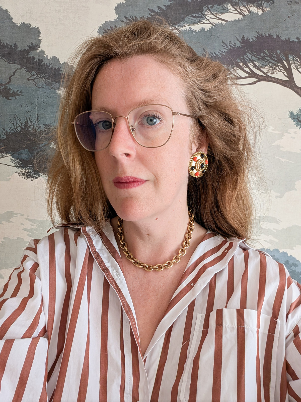 Boucles cabochons