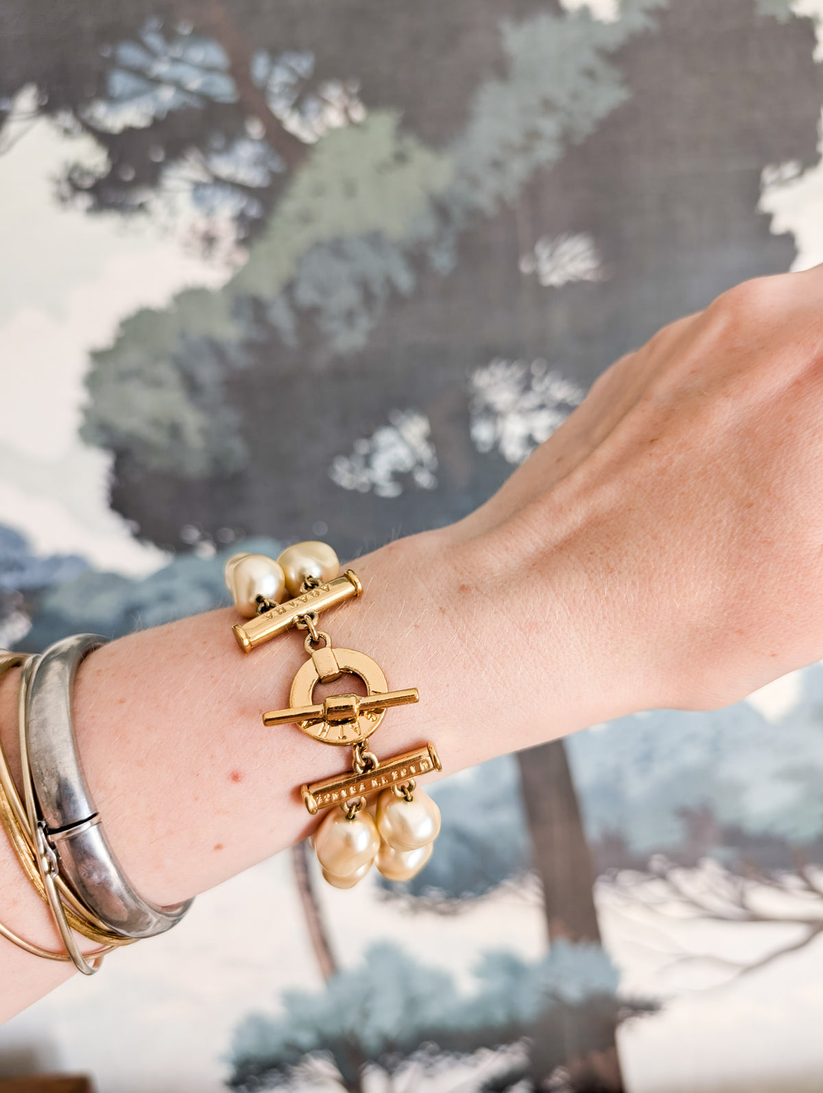 Bracelet de perles Agatha