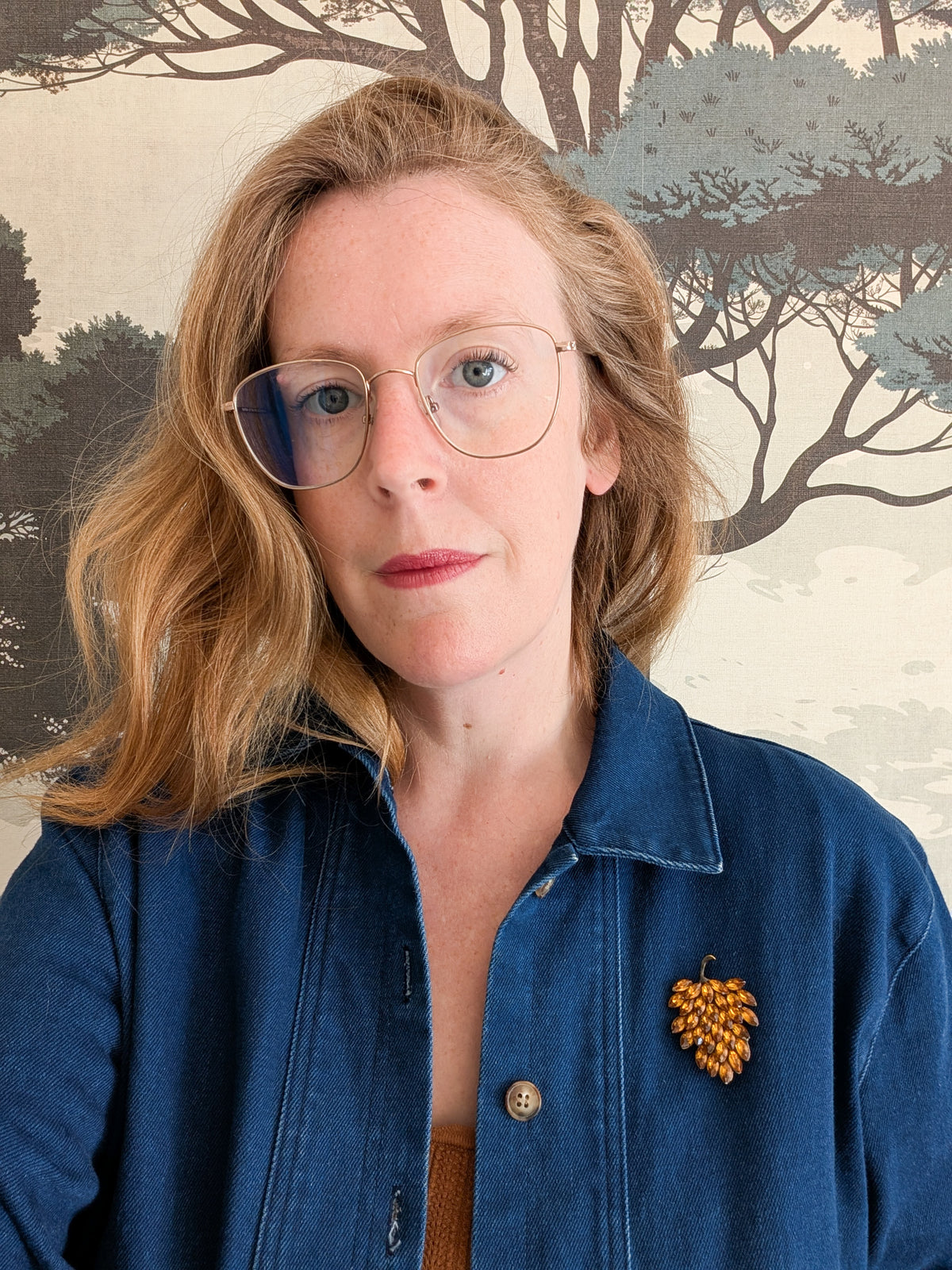 Broche américaine 50's
