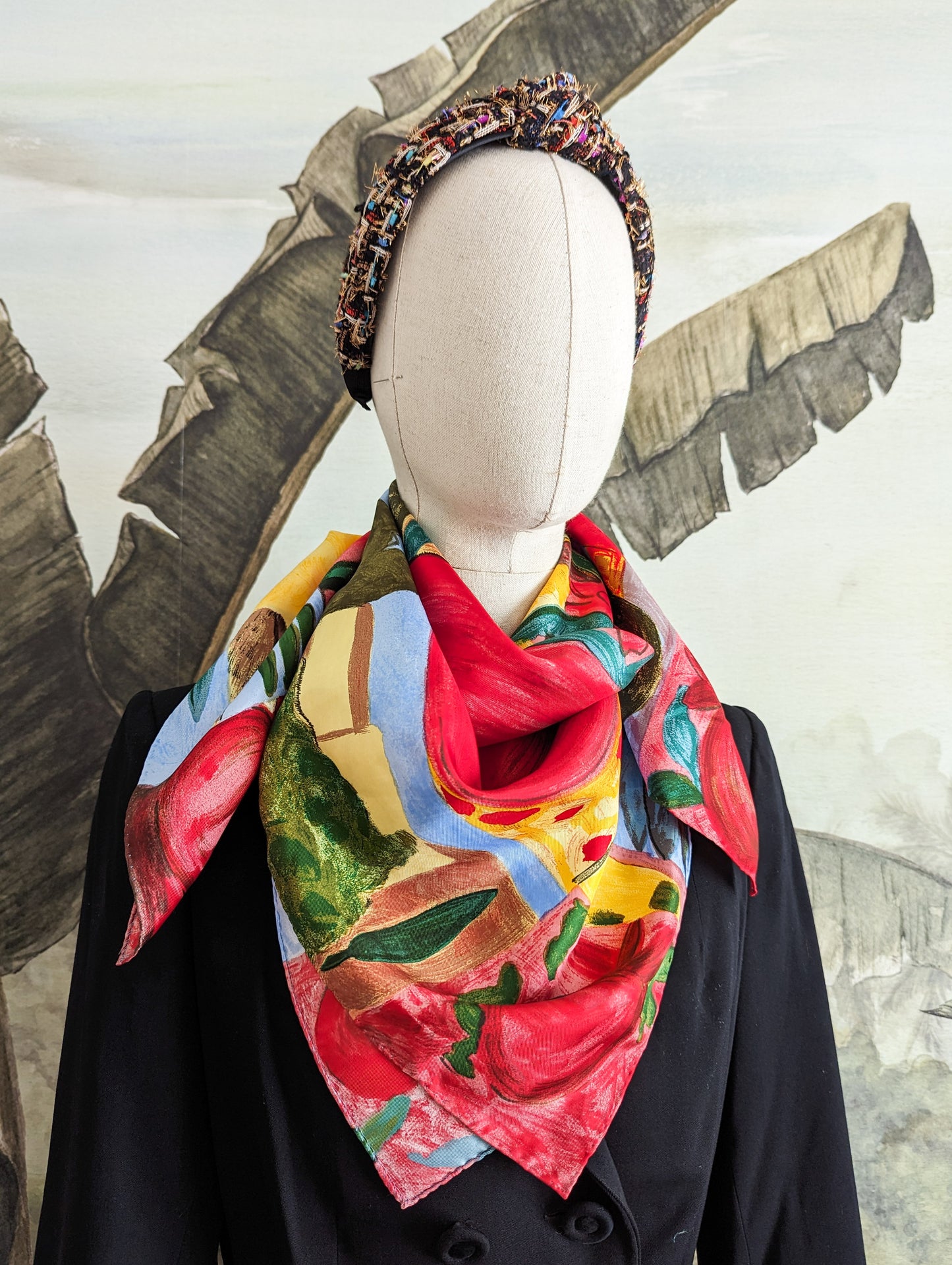 Foulard tableau grenades