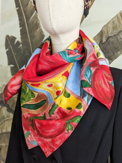 Foulard tableau grenades