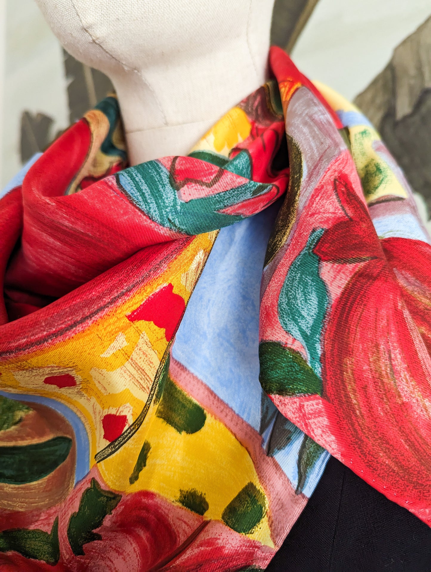 Foulard tableau grenades