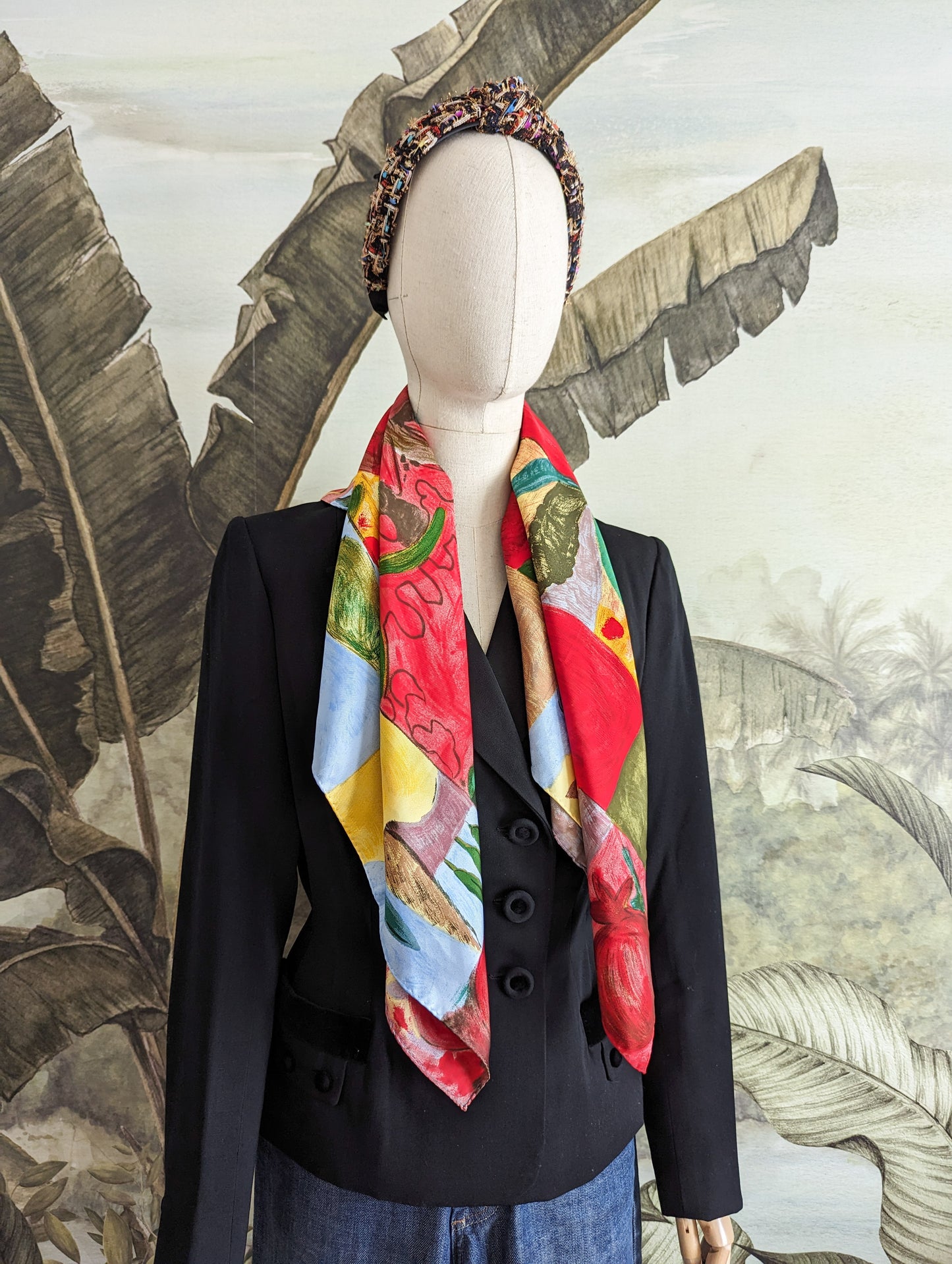 Foulard tableau grenades