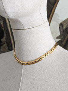 Collier doré