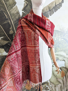 Châle indien en laine