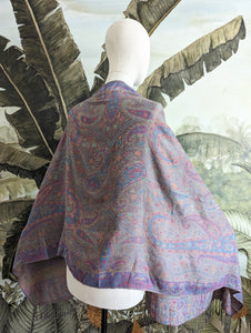 Châle pastel indien
