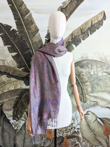 Châle pastel indien
