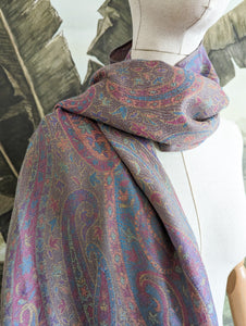 Châle pastel indien