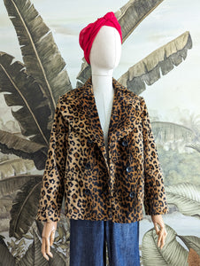 Manteau léger léopard taille 40/42