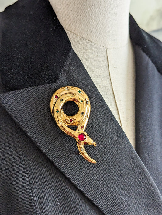Broche Serpent