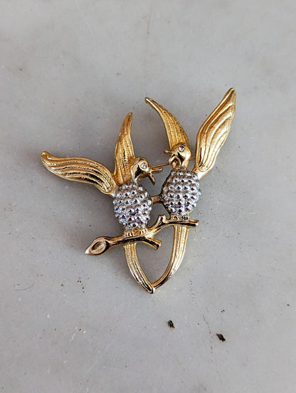 Broche oiseaux