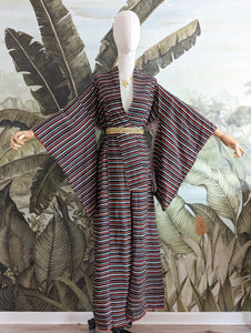 Kimono rayé taille unique