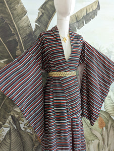 Kimono rayé taille unique