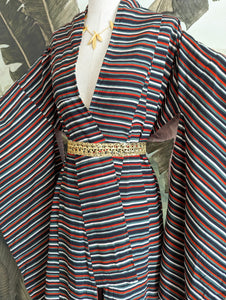 Kimono rayé taille unique
