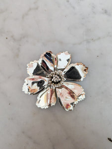 Broche fleur 50's