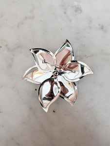 Broche fleur 50's