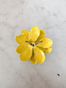 Broche fleur 50's