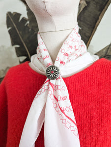 Bandana américain 70's et bijou