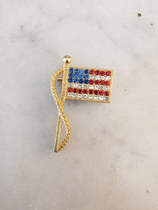 Broche drapeau américain