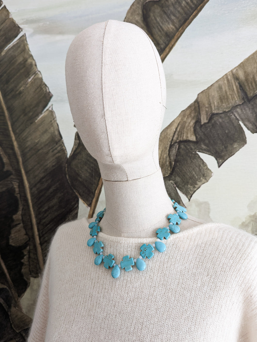 Collier turquoise 14