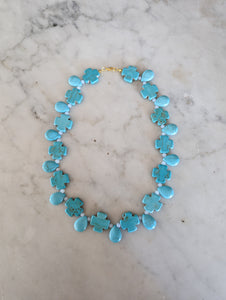 Collier turquoise 14