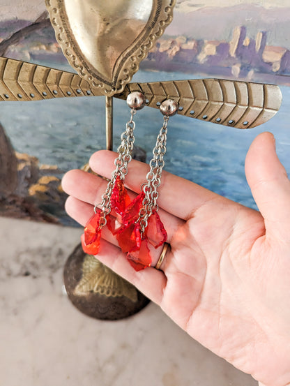 Boucles à tiges pampilles