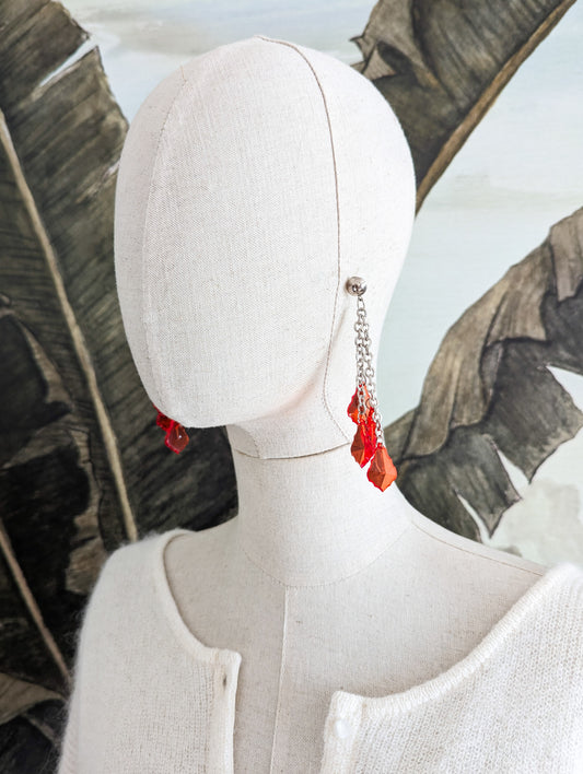 Boucles à tiges pampilles