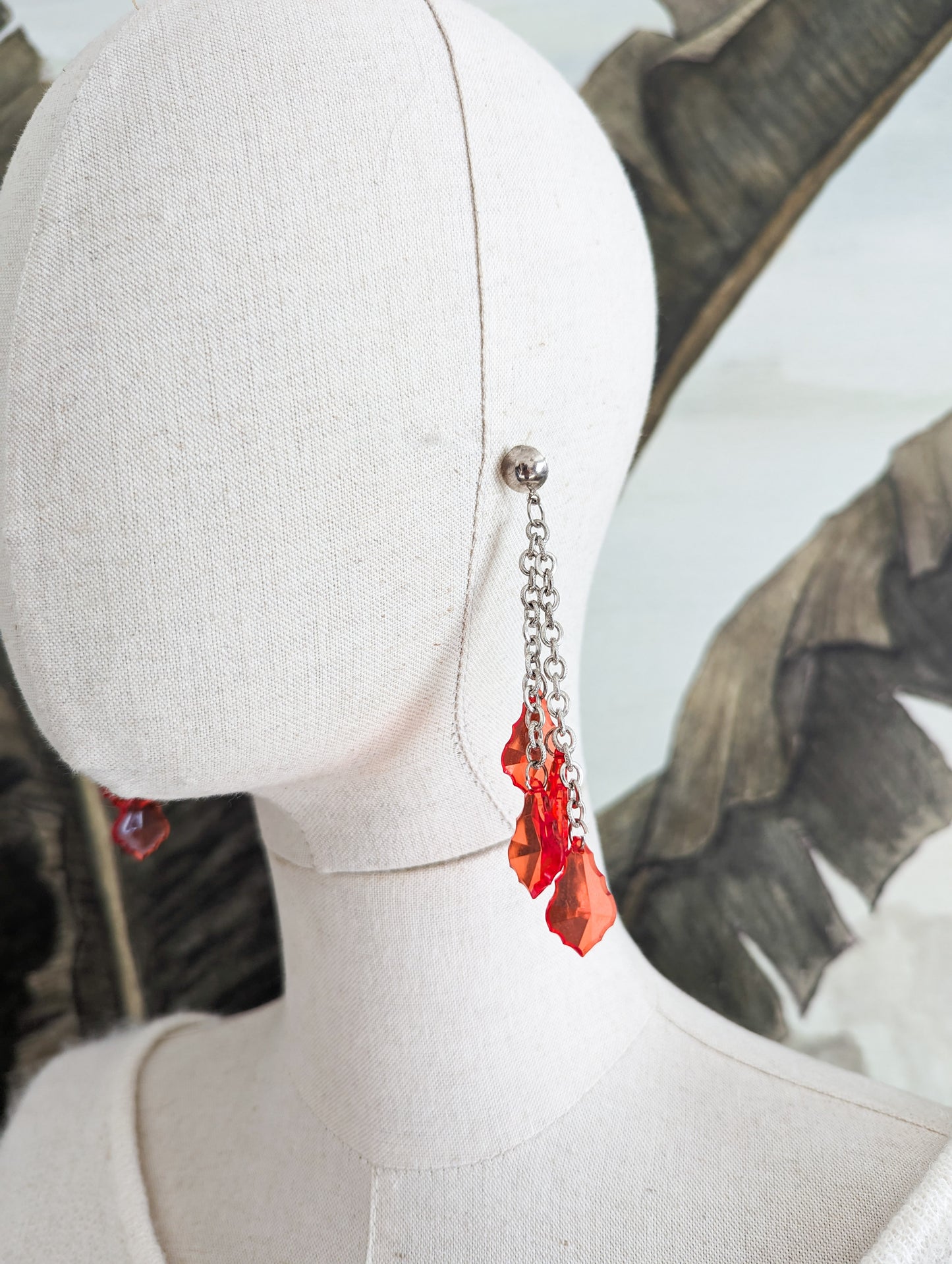 Boucles à tiges pampilles