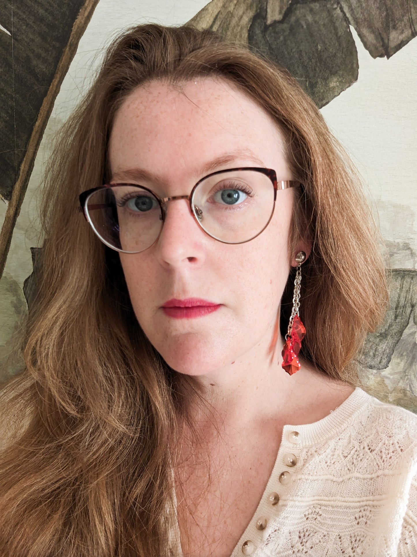 Boucles à tiges pampilles