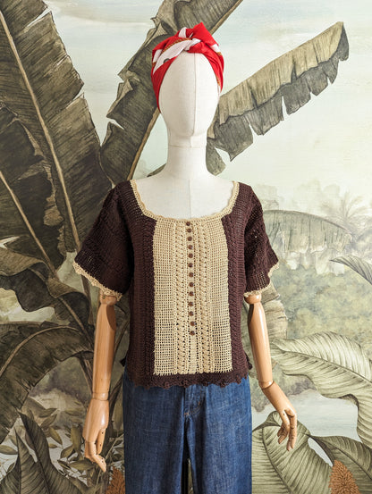 Top en crochet Taille 42/44