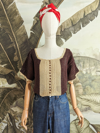 Top en crochet Taille 42/44