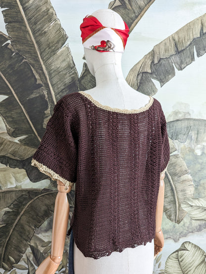 Top en crochet Taille 42/44